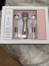NIB BEAUTY BIO GET GLOWING STARTER SET 8 PC Am + PM ROUTINE  SET