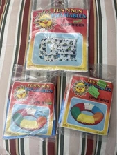 Vintage Sun N Fun Inflatables Surf Rider 45"X29" NOS Swim Ring 80’s Lot Pool New