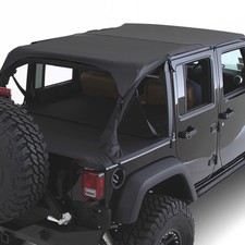 For Jeep Wrangler Jk 2018 Smittybilt 94635 Outback Black Diamond Bikini Top For Jeep Wrangler Jk 2018 Smittybilt 94635 Outback Black Diamond Bikini Top