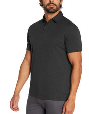 Banana Republic Men's Luxe Touch Performance Polo, Black, Size: L