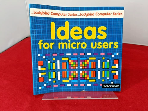 Ideas for micro users book by Ladybird Computer Series for Spectrum & BBC B 1984