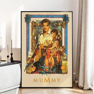 The Mummy 1999 Brendan Fraser Adventure Fantasy Movie Poster