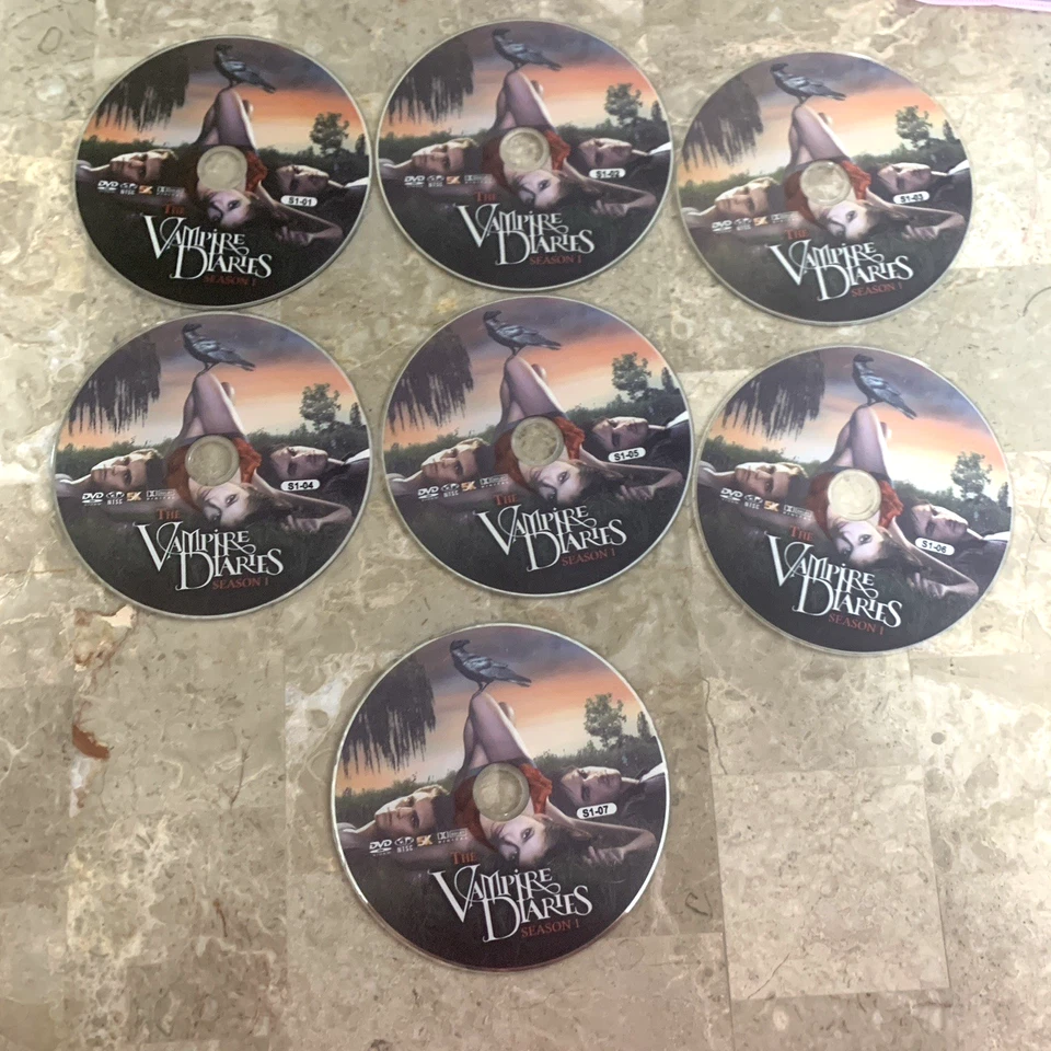 The Vampire Diaries Season 1-3 DVD Box Set 1 2 3 Complete Edition 23 Discs! - Image 2 of 4