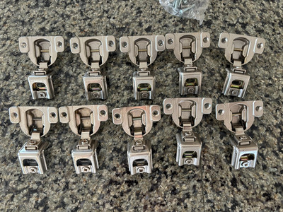 Blum 1-5/16'' Overlay 38C35501 38C355-01 Compact Face Frame 107° Hinge Lot (10)