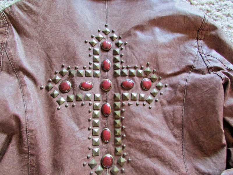 Scully Real Leather Cross Back Jacket!L! Beautiful!
