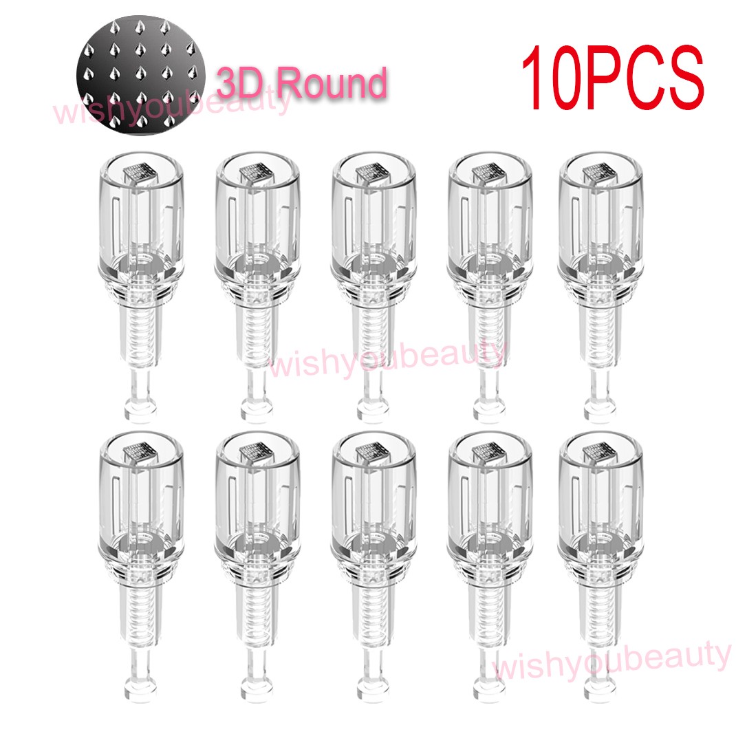 10PCS 3D Round Needles