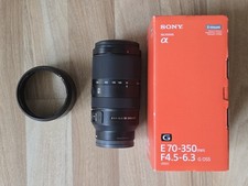 Sony E 70-350mm F/4,5-6,3 G OSS Teleobjektiv ...