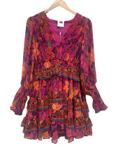 Anthropologie Farm Rio Tropical Tapestry Mini Dress Size Small NWT