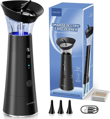 #ad #ad Electric Water Ear Cleaner with Temperature Sensor and Waste Tank for Safe Use $64.77