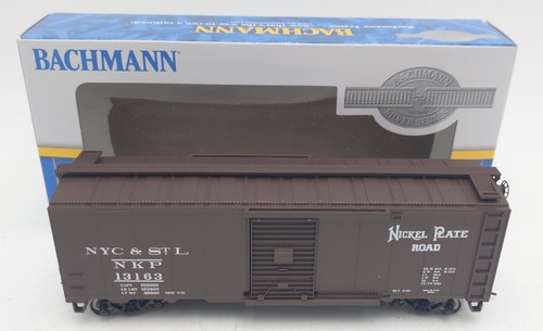 Coche de caja Bachmann 15012 HO placa de níquel carretera vapor era 40' #13163 LN/caja | Condition: Used
