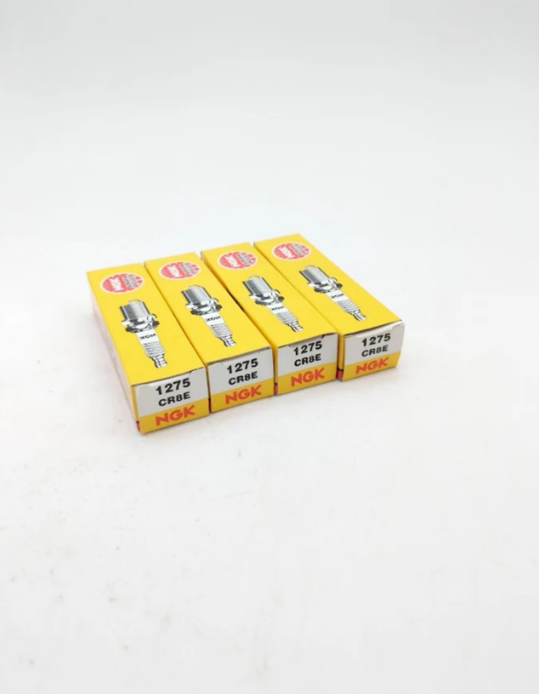 NGK Standard Spark Plug Set 1275 CR8E QTY 4