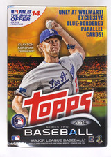 2014 Topps Baseball Series 2 Factory Sealed Blaster Box Walmart Exclusive