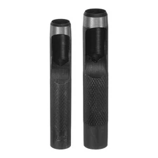 2Pcs Hollow Round Hole Punch 12mm/14mm Carbon Steel Leather Hole Punch Set