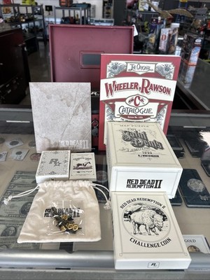 Red Dead Redemption 2 Collector's Box Set of Collectible Items READ DESC