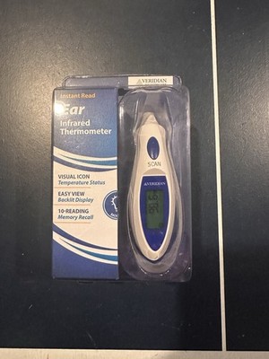 Ear Thermometer Instant Read Infrared TS7  Veridian HealthCare NEW All Ages