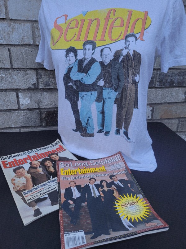 Seinfeld Special Collector's Issues (TWO!) Entertainment Weekly + T-shirt