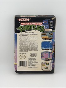 Teenage Mutant Ninja Turtles TMNT Original Nintendo NES Game/Box Only. No Manual