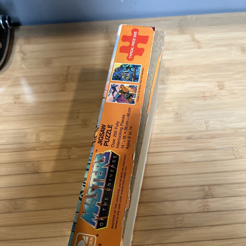 He-Man Masters of the Universe 200 Piece Puzzle 14" x 18" 1985 - Image 2 of 4