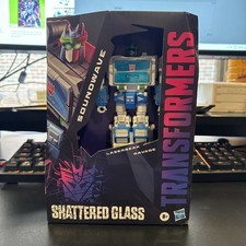Transformers Shattered Glass Soundwave Laserbeak Ravage Action Figure MISB