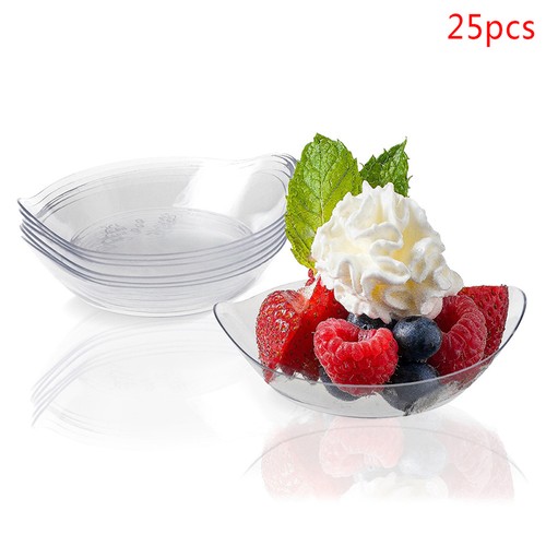 25Pcs Ice Cream Cup Fruit Candy Cake Jelly Yogurt Mousse Dessert Contai-va - Picture 9 of 11