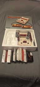 Nintendo HVC-001 Famicom Console with 6 Games, No AC cable