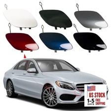 Front Bumper Tow Hook Cover Towing Eye Cap Trailer Cover Fit For unpainted