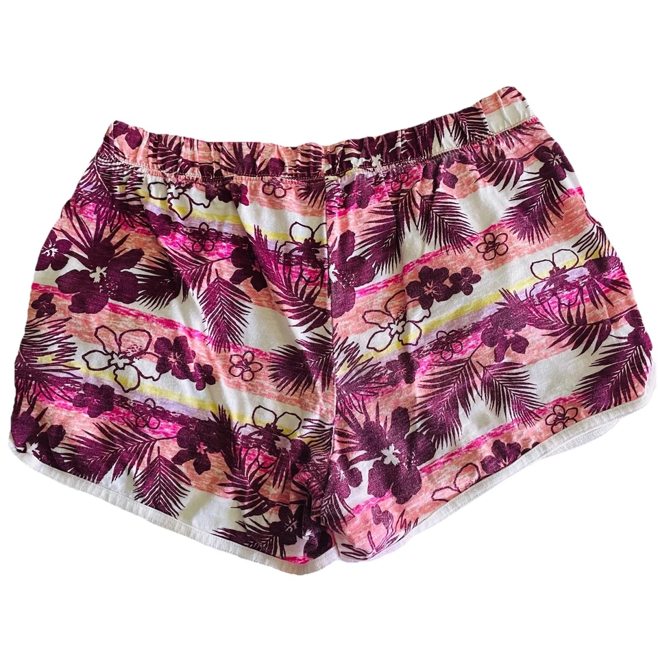 Pantalones Cortos Justice Active Niñas Talla 18/20 Ropa Activa Elástica Cintura Bolsillos Tropicales Foto 2 de 4