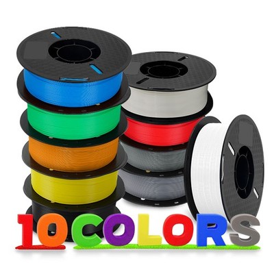 [BUY 10 Pay 6]  1KG PLA 3D Printer Filament 1.75mm Spool Bundle Roll FDM Red