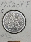 1853 O Seated Liberty - Fine  -  $1.99 Shipping