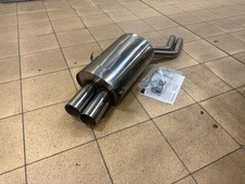 3er BMW E46 Sportauspuff Endschalldämpfer 320i 325i 330i 2x90mm