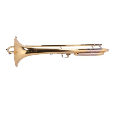 管楽器・吹奏楽器 YAMAHA tenor bass trombone YSL620 Yamaha YSL-620 Tenor Bass Trombone Bb/F Gold lacquer Checked