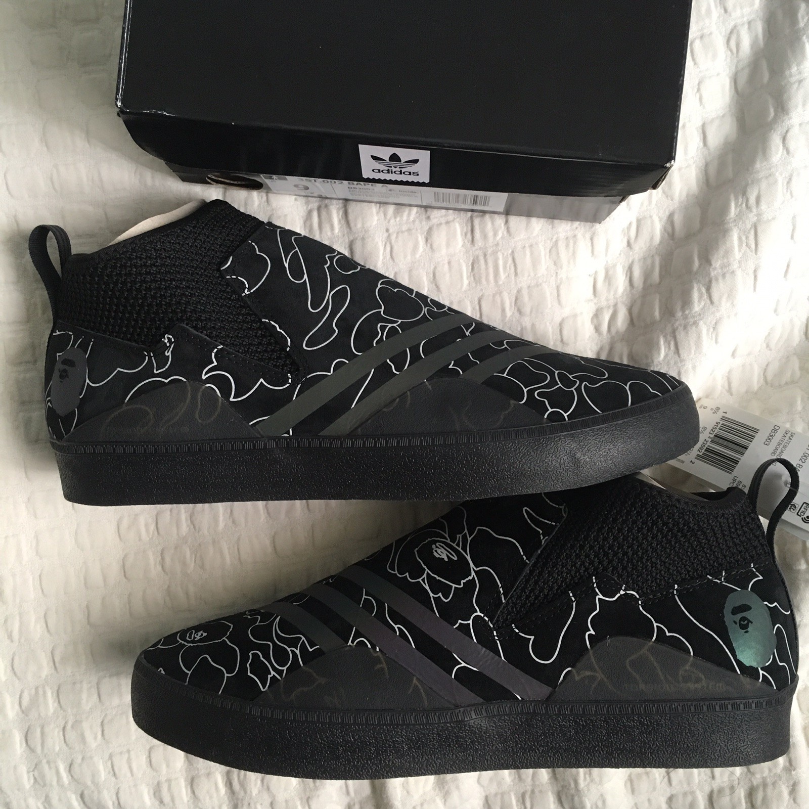 Adidas x bape 3st.002 db3003 größe 9 in der hand Adidas x bape 3st.002 db3003 größe 9 der in der 9 hand 292a21