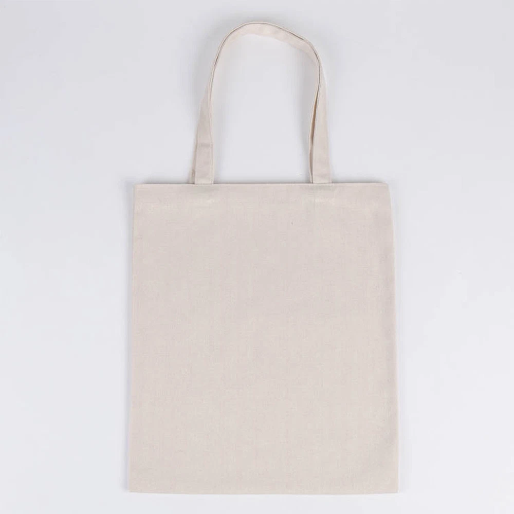 10 Pack) Reusable Cotton Canvas Blank Plain Tote Bags Shopping Craft  Groceries