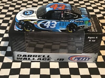 Bubba Wallace #43 Plan B Sales Chevrolet ZL1 2018 1/64 NASCAR Cup Die-Cast