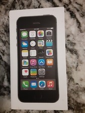 Apple iPhone 5s Box White Box Only w Tray  Original Instruction Cards gray 16GB