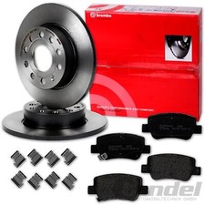 brembo BREMSSCHEIBEN 290mm + BELÄGE HINTEN passend für TOYOTA AVENSIS T27