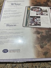 Creative Memories 8-1/2 x11 WHITE Scrapbook Pages 15 Brand NEW Sealed