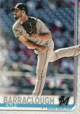 #138 Kyle Barraclough Miami Marlins 2019 Topps Series 1 Baseball