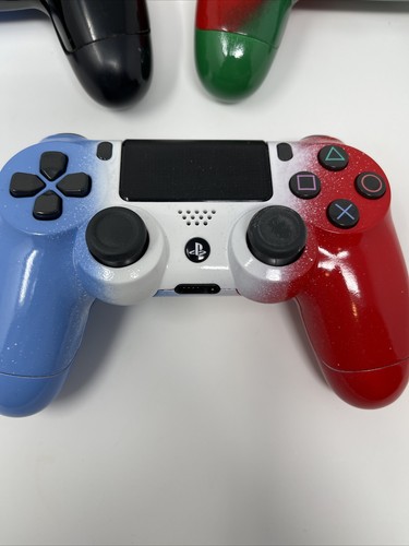 5 PlayStation 4 PS4 Wireless Game Controllers Lot PARTS AS IS Lot of 5 - Picture 2 of 8