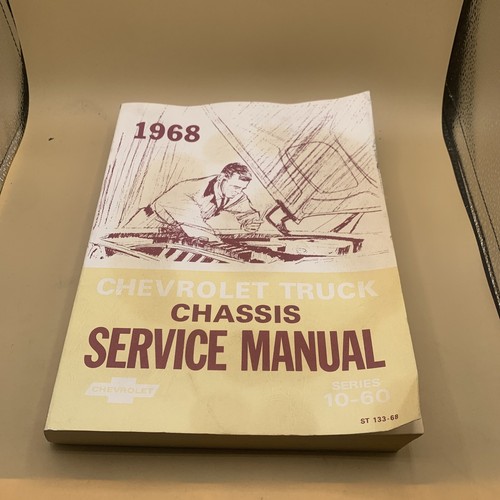 Chevrolet Truck Chevy Repair Service Chassis Manual 10-60 ST 133-68 Vintage 1968 - Picture 2 of 14