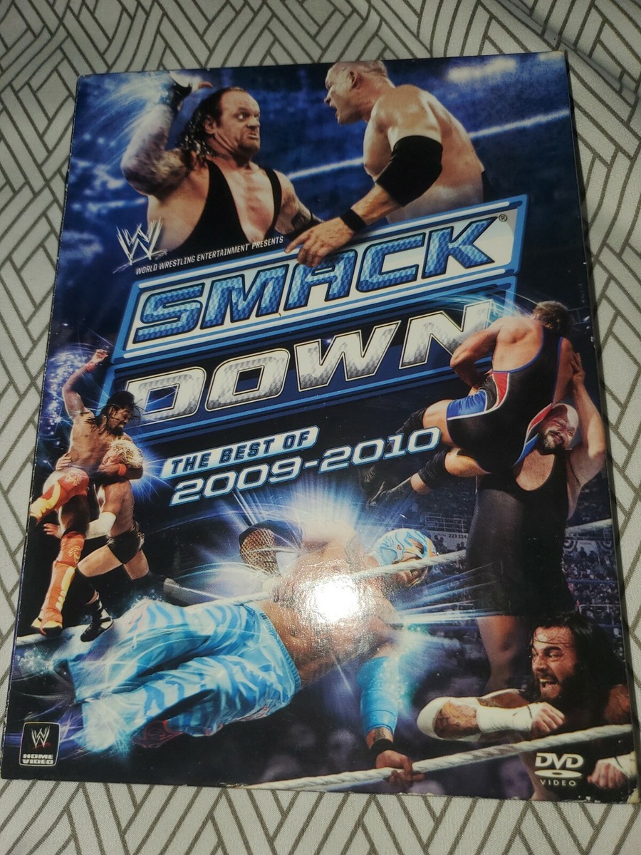 THE BEST OF SMACK DOWN 2009-2010 wwe 3-DISC SET dvd wrestling
