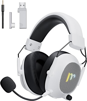 Tac Master RGB Wireless Gaming Headset Noise Canceling Microphone For PC, PS4