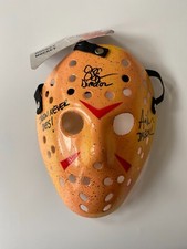 ARI LEHMANN & SEAN CUNNINGHAM In-Person Signed Autograph MASK FRIDAY THE 13TH