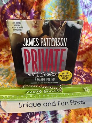 Private:  #1 Suspect (Jack Morgan) CD James Patterson 6 CD s 7.5 Hours New