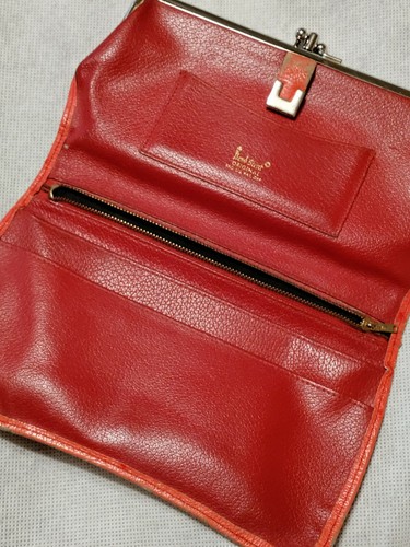 Vintage Bond Street Straußenleder Geldbörse Münzbörse - Bild 8 von 16