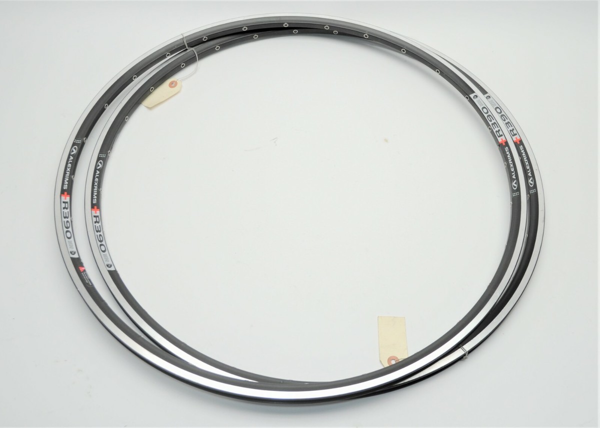 ALEXRIMS+R390 BICYCLE 700C DBLWALL DBL EYELET 28 H 622 X 13