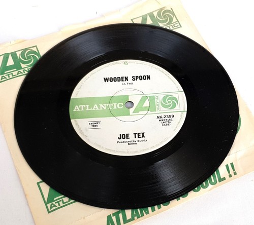 Joe Tex - I'll Never Do You Wrong/Wooden Spoon 7" Single 1968 Atlantic/Festival - Picture 4 of 4