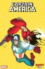 CAPTAIN AMERICA 20 2020 BEN CALDWELL SPIDER-WOMAN VARIANT NM