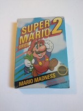Super Mario Bros 2 Nintendo NES, 1988 Game Cart With Box Authentic READ AD