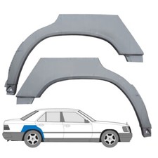 F&uuml;r Mercedes W124 Limo und Kombi 84-96 Radlauf reparatur blech Kotfl&uuml;gel Paar